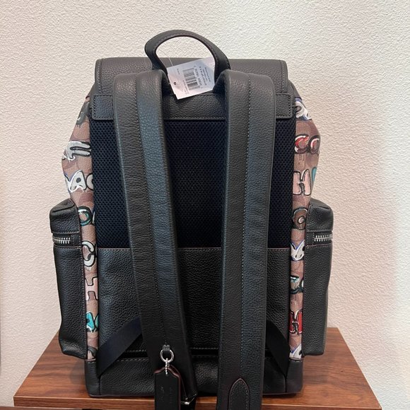 Coach X Mint + Serf Sprint Backpack In Signature Canvas  cl951 - Picture 2 of 9